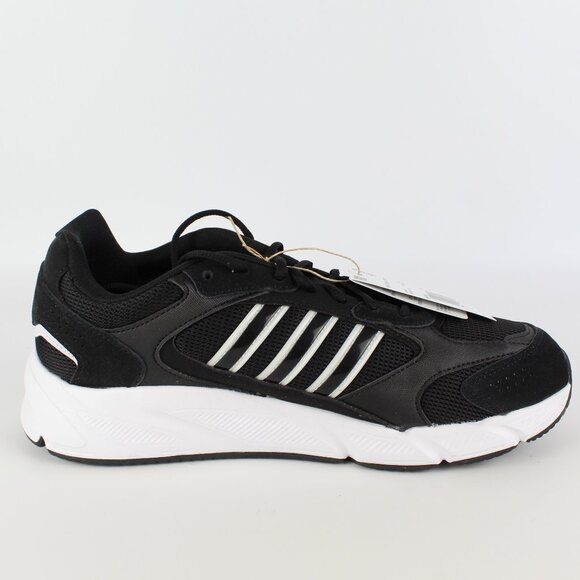 New Adidas Crazychaos 2000 Runner Sneaker (Men), Black, US 10.5